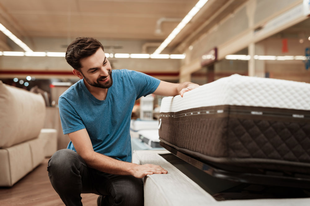 Looking At Mattress